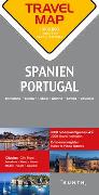 KUNTH TRAVELMAP Spanien, Portugal 1:800.000