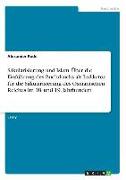 Säkularisierung und Islam. Über die Einführung des Buchdrucks als Indikator für die Säkularisierung des Osmanischen Reiches im 18. und 19. Jahrhundert