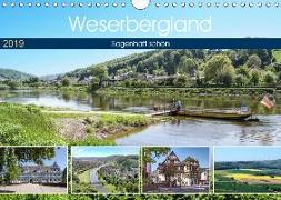 Weserbergland - sagenhaft schön (Wandkalender 2019 DIN A4 quer)