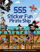 555 STICKER FUN PIRATE SHIP