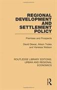 Regional Development and Settlement Policy