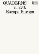 Europa Europa: Quaderns #270