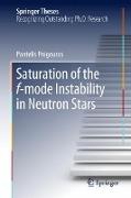 Saturation of the f-mode Instability in Neutron Stars