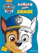 Colora con Chase. Paw Patrol