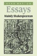 Essays, Mainly Shakespearean