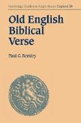 Old English Biblical Verse