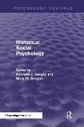 Historical Social Psychology