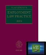 Blackstone's Employment Law Practice 2019 (book and digital pack)