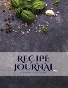 Recipe Keeper: A blank recipe journal with recipe templates to record your recipes, and over time, make your own DIY recipe book
