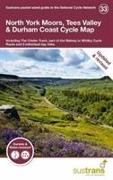 North York Moors, Tees Valley & Durham Coast Cycle Map