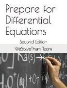 Prepare for Differential Equations: Second Edition