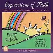 2019 Expressions of Faith the Inspirational Artwork of Joanne Fink 16-Month Wall Calendar: By Sellers Publishing