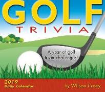 2019 Golf Trivia Boxed Daily Calendar: By Sellers Publishing