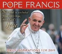 2019 Pope Francis Daily Inspirations Boxed Daily Calendar: By Sellers Publishing