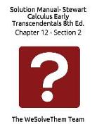 Solution Manual- Stewart Calculus Early Transcendentals 8th Ed.: Chapter 12 - Section 2