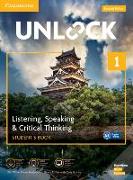 Unlock Level 1 Listening, Speaking & Critical Thinking Student's Book, Mob App and Online Workbook w/ Downloadable Audio and Video