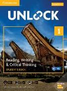 Unlock Level 1 Reading, Writing, & Critical Thinking Student's Book, Mob App and Online Workbook w/ Downloadable Video