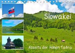 Slowakei - Abseits der Hohen Tatra (Tischkalender 2019 DIN A5 quer)