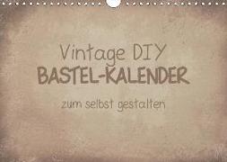 Vintage DIY Bastel-Kalender (Wandkalender 2019 DIN A4 quer)