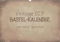 Vintage DIY Bastel-Kalender (Wandkalender 2019 DIN A3 quer)