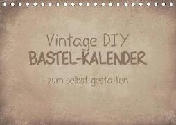 Vintage DIY Bastel-Kalender (Tischkalender 2019 DIN A5 quer)