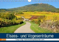 Elsass- und Vogesenträume (Wandkalender 2019 DIN A4 quer)