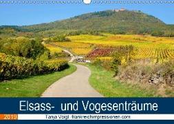 Elsass- und Vogesenträume (Wandkalender 2019 DIN A3 quer)