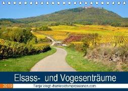 Elsass- und Vogesenträume (Tischkalender 2019 DIN A5 quer)