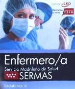 Enfermero-a : Servicio Madrileño de Salud (SERMAS). Temario III
