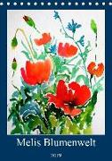 Melis Blumenwelt (Tischkalender 2019 DIN A5 hoch)