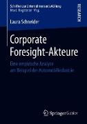 Corporate Foresight-Akteure