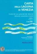 Carta della laguna di Venezia-Plan de la lagune de Venise-Venice lagoon chart