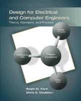 Design for Electrical and Computer Engineers: Theory, Concepts, and Practice
