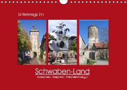 Unterwegs im Schwaben-Land (Wandkalender 2019 DIN A4 quer)
