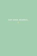 Dot Grid Journal: 120 Page Bullet Journal Notebook - Mint Green + Gold