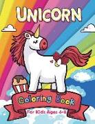 Unicorn Coloring Book for Kids Ages 4-8