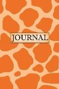 Journal: Giraffe Print