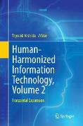 Human-Harmonized Information Technology, Volume 2