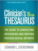 Clinician's Thesaurus, Eighth Edition