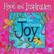 2019 a Year of Hope and Inspiration 16-Month Wall Calendar: By Sellers Publishing