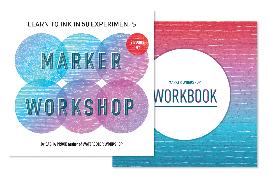 Marker Workshop (2 Books in 1): Learn to Ink in 50 Experiments