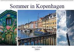 Sommer in Kopenhagen (Wandkalender 2019 DIN A2 quer)