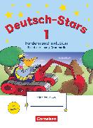 Deutsch-Stars, Allgemeine Ausgabe, 1. Schuljahr, Fördern und Inklusion, Übungsheft, Mit Lösungen