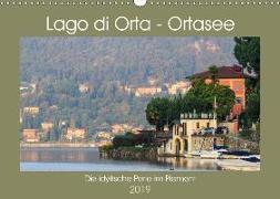 Lago di Orta - Ortasee (Wandkalender 2019 DIN A3 quer)