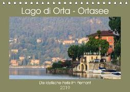Lago di Orta - Ortasee (Tischkalender 2019 DIN A5 quer)