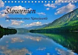 Slowenien - Impressionen eines Naturjuwels (Tischkalender 2019 DIN A5 quer)
