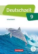 Deutschzeit, Allgemeine Ausgabe, 9. Schuljahr, Arbeitsheft mit Lösungen