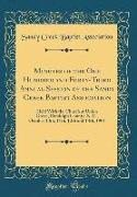 Minutes of the One Hundred and Forty-Third Annual Session of the Sandy Creek Baptist Association