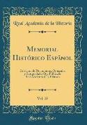 Memorial Histórico Espãnol, Vol. 25