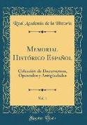 Memorial Histórico Español, Vol. 1